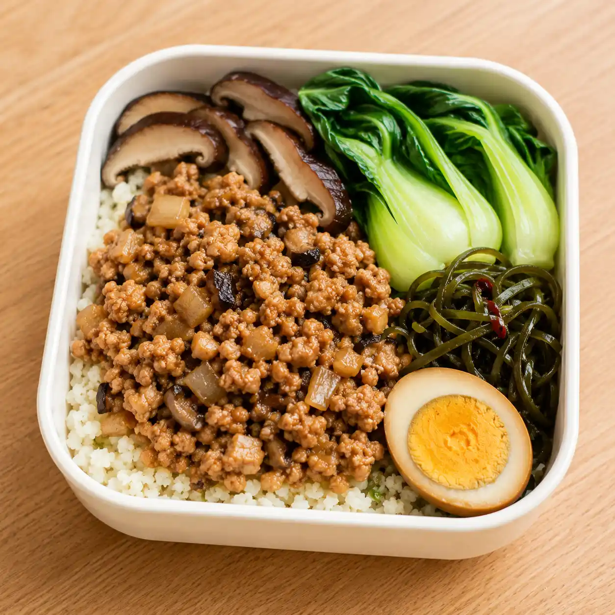 五香雞胸滷肉飯感便當