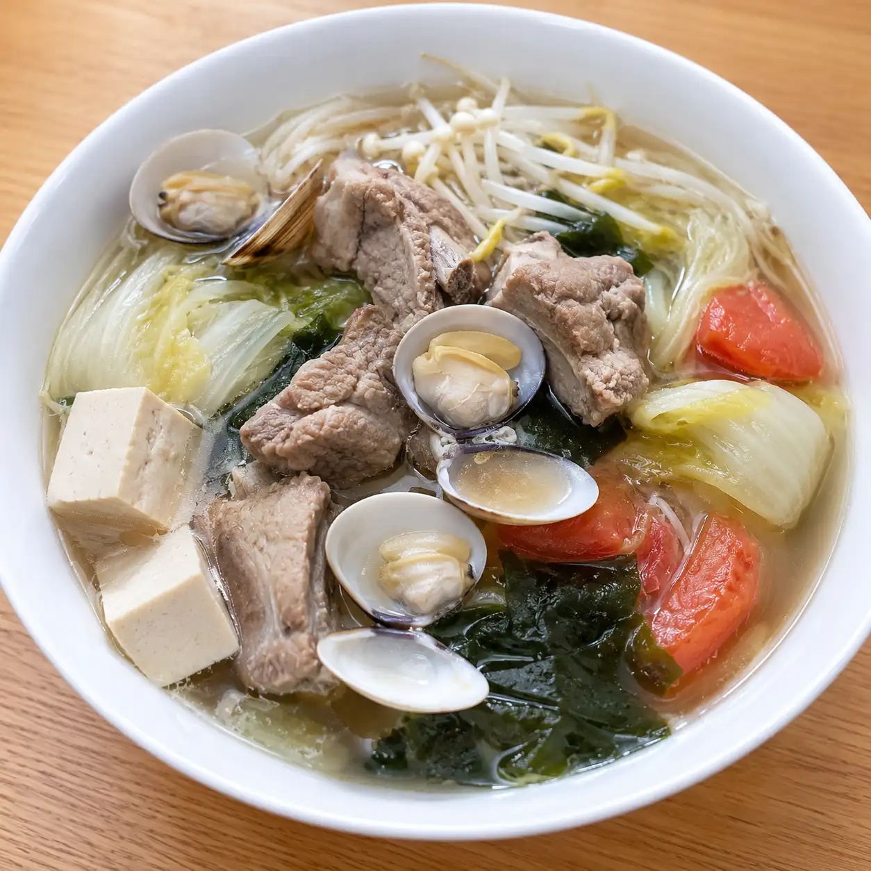 蛤蜊鮮味海陸滷排骨