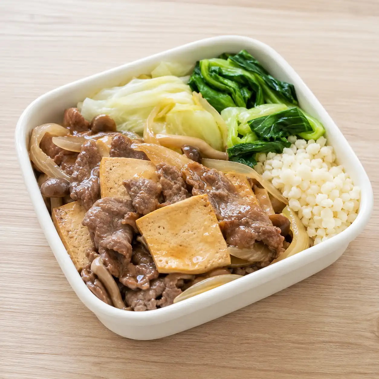 照燒風瘦牛豆腐蔬菜盒