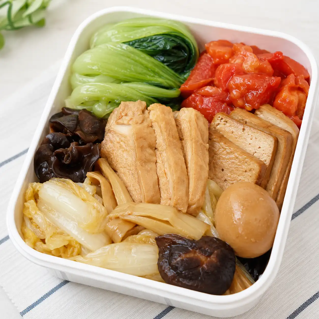 古早味醬燒雞蛋豆干盒