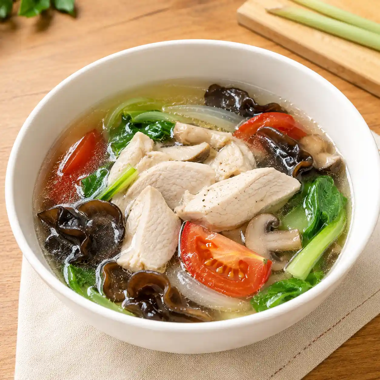 檸檬香茅雞胸清湯