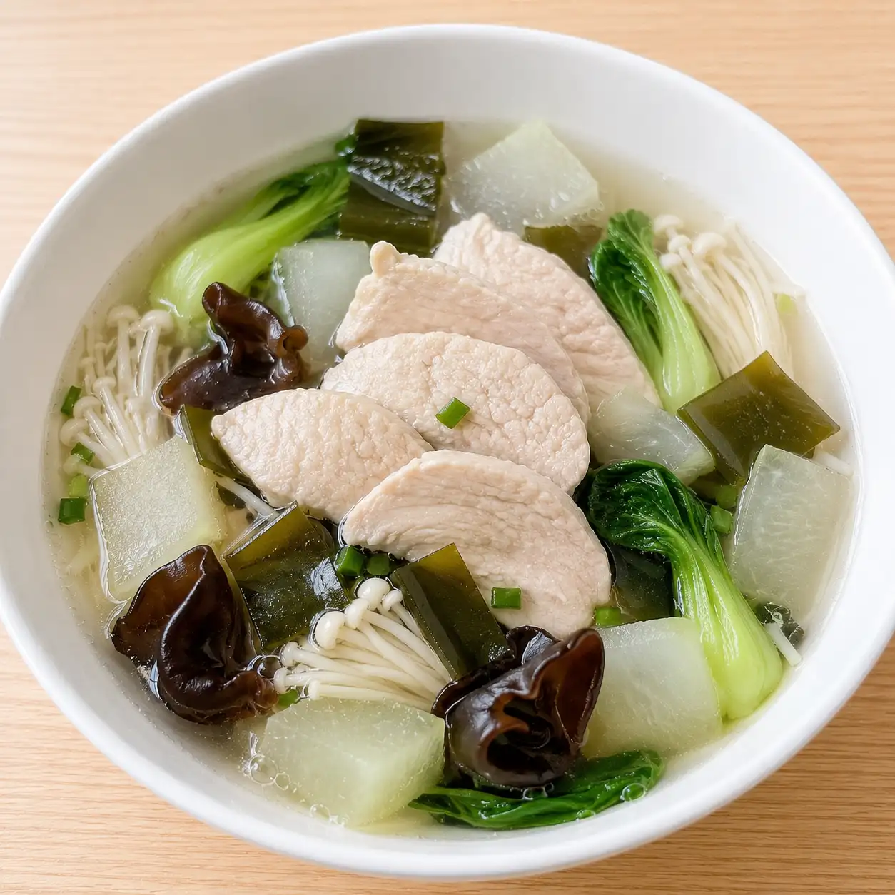 冬瓜火雞胸海帶清燉