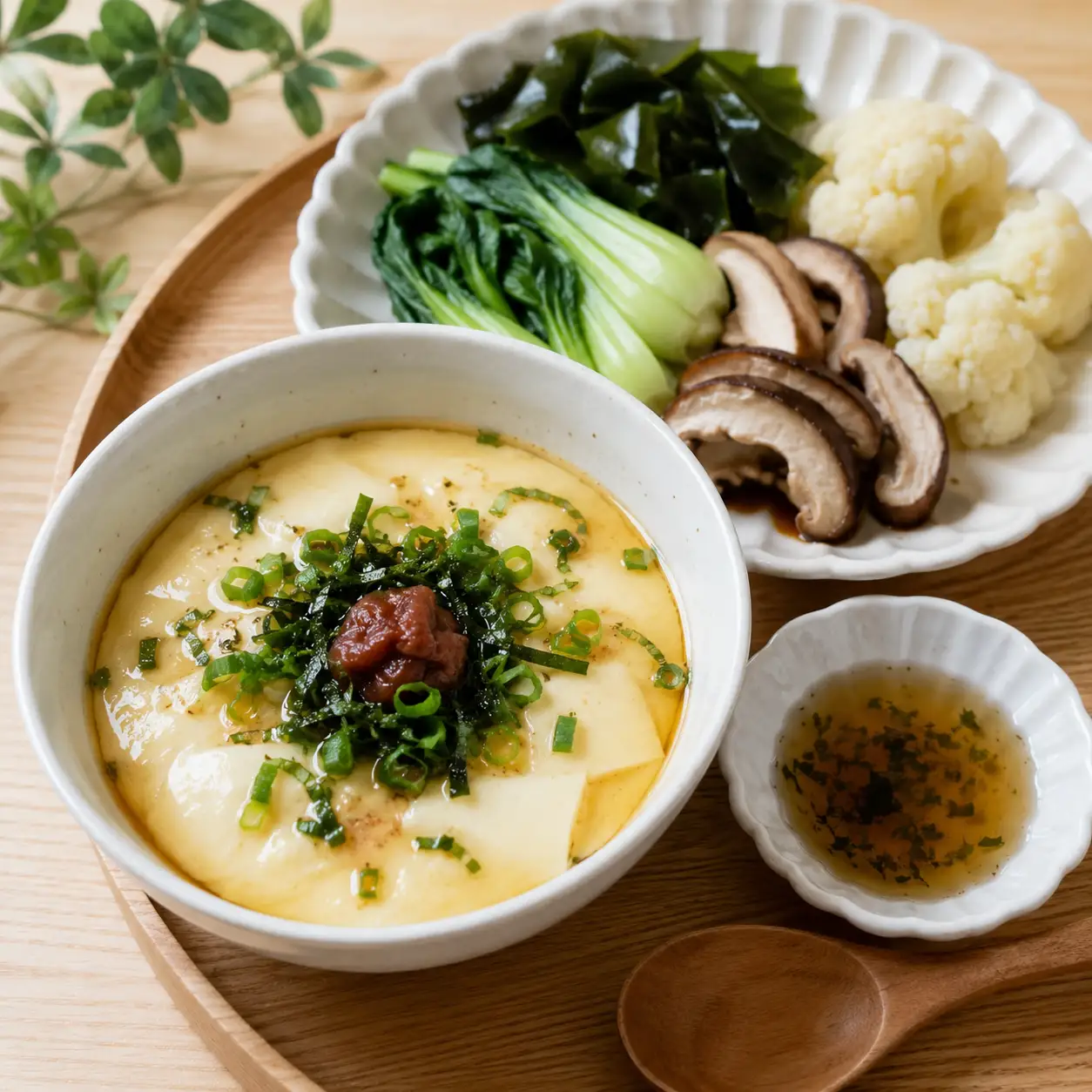 梅紫蘇蛋豆腐小鉢