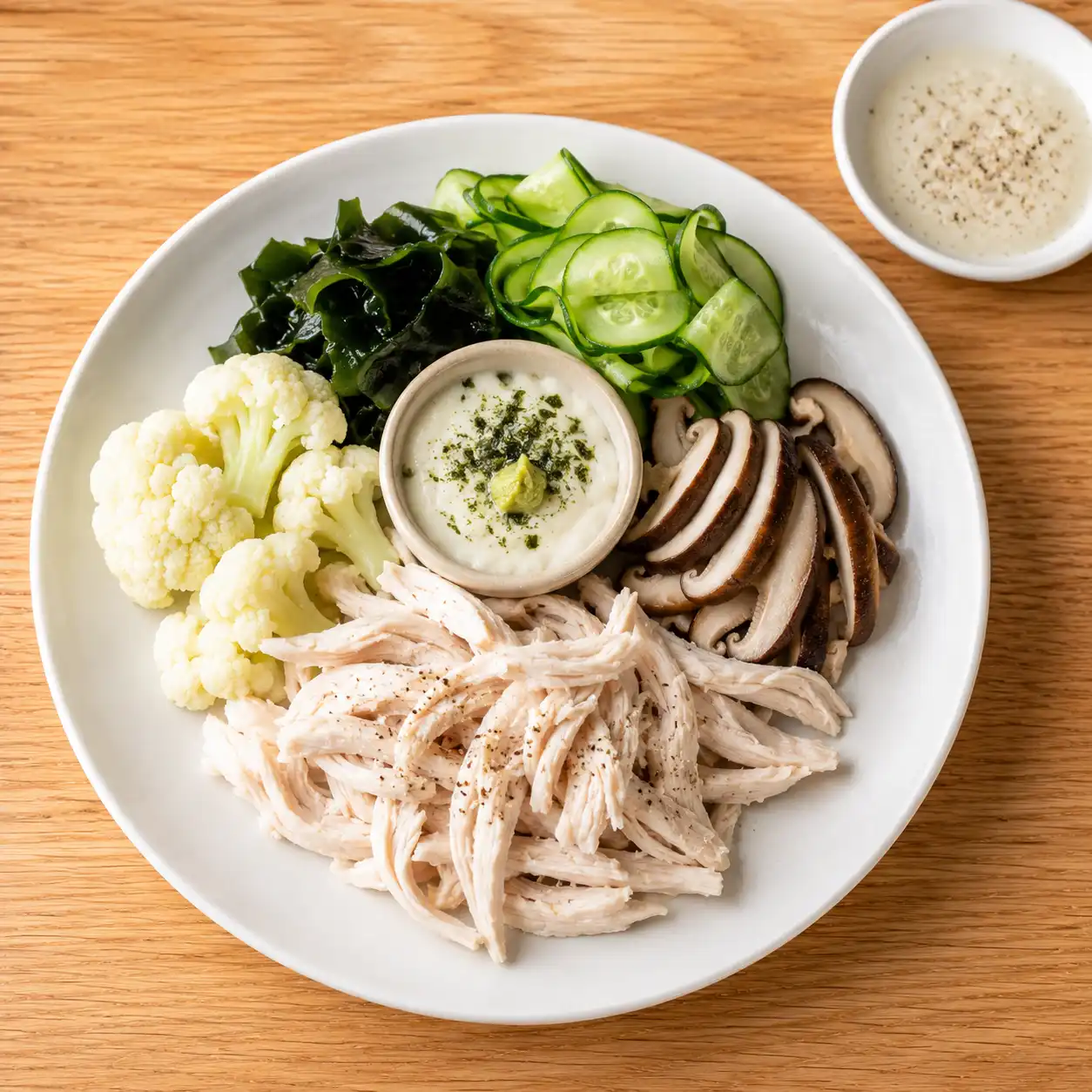 山葵豆腐雞胸冷盤醬