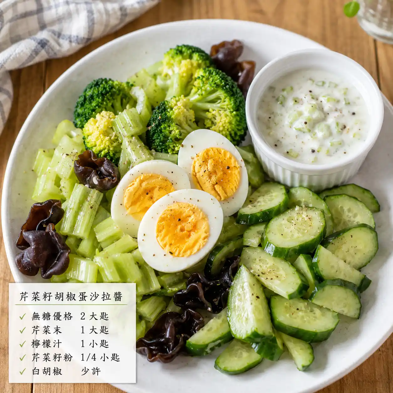 芹菜籽胡椒蛋沙拉醬