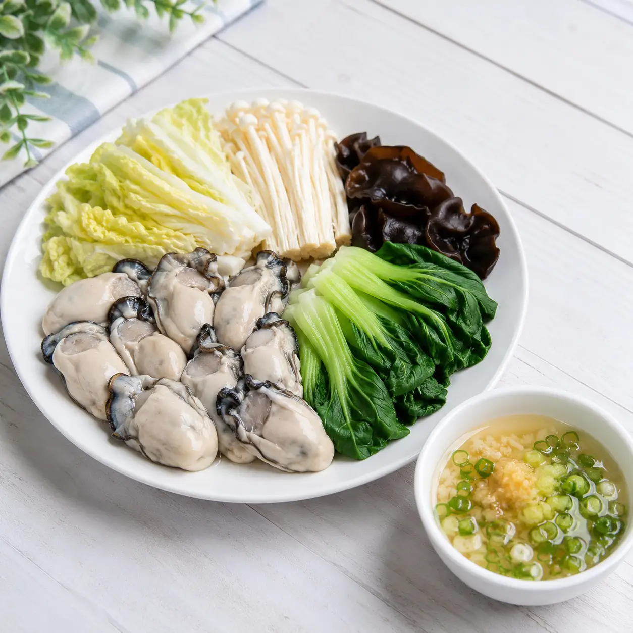 味噌薑泥鮮蚵沾醬