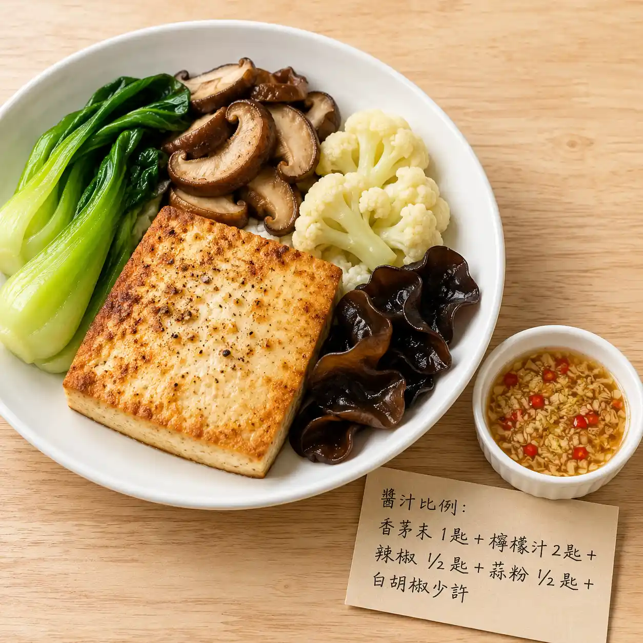 香茅辣味豆腐排