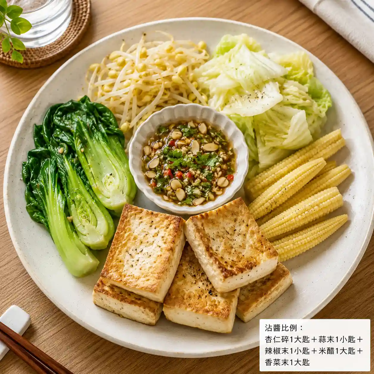 蒜香辣椒堅果碎沾醬