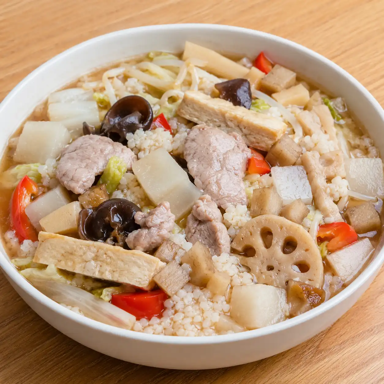烏醋里肌牛蒡蓮藕湯飯盒