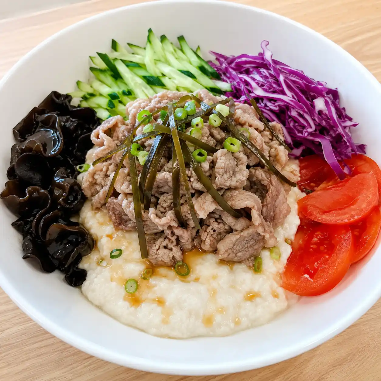 昆布牛肉白蘿蔔豆腐泥冷熱碗