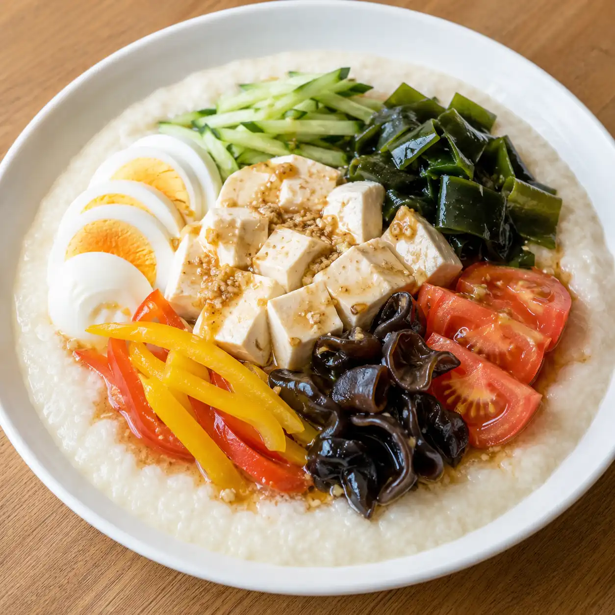 昆布海帶芽山藥豆腐泥冷碗