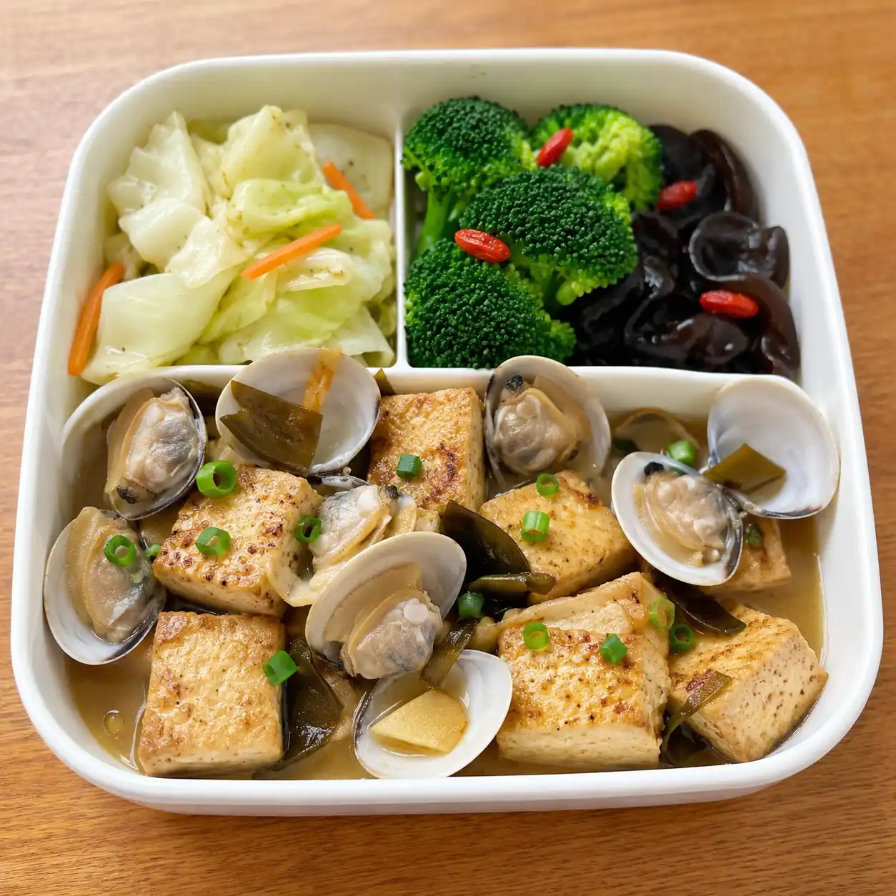 昆布豆腐蛤蜊蔬菜盒