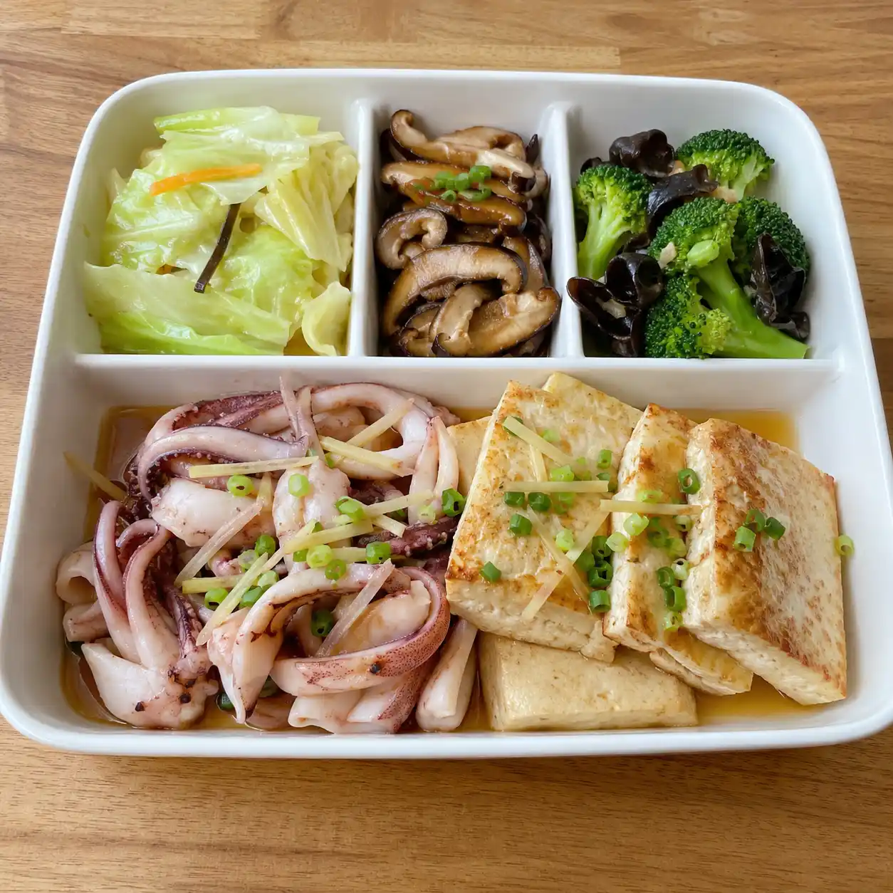 味噌花枝豆腐蔬菜盒