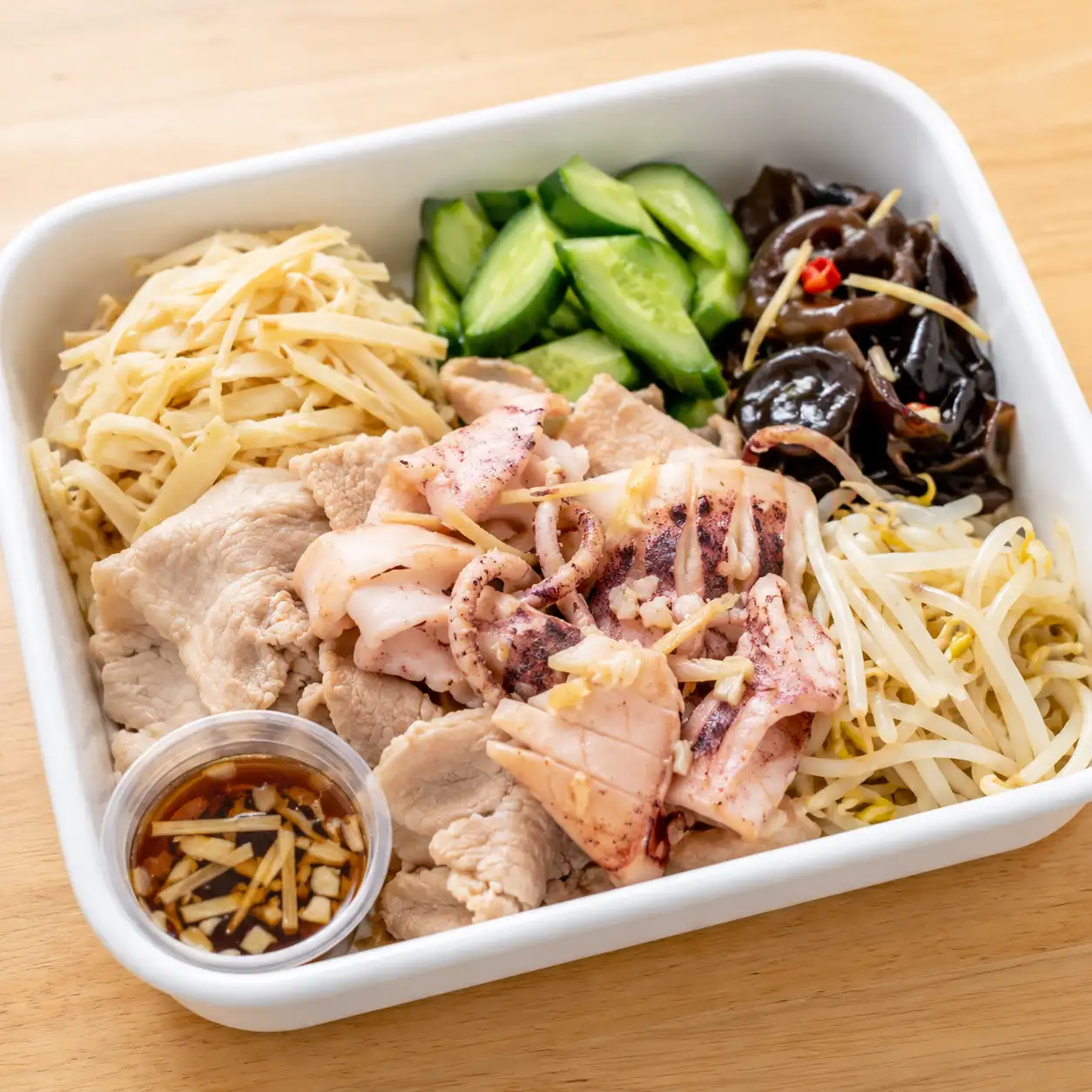 烏醋花枝瘦肉冷滷盒