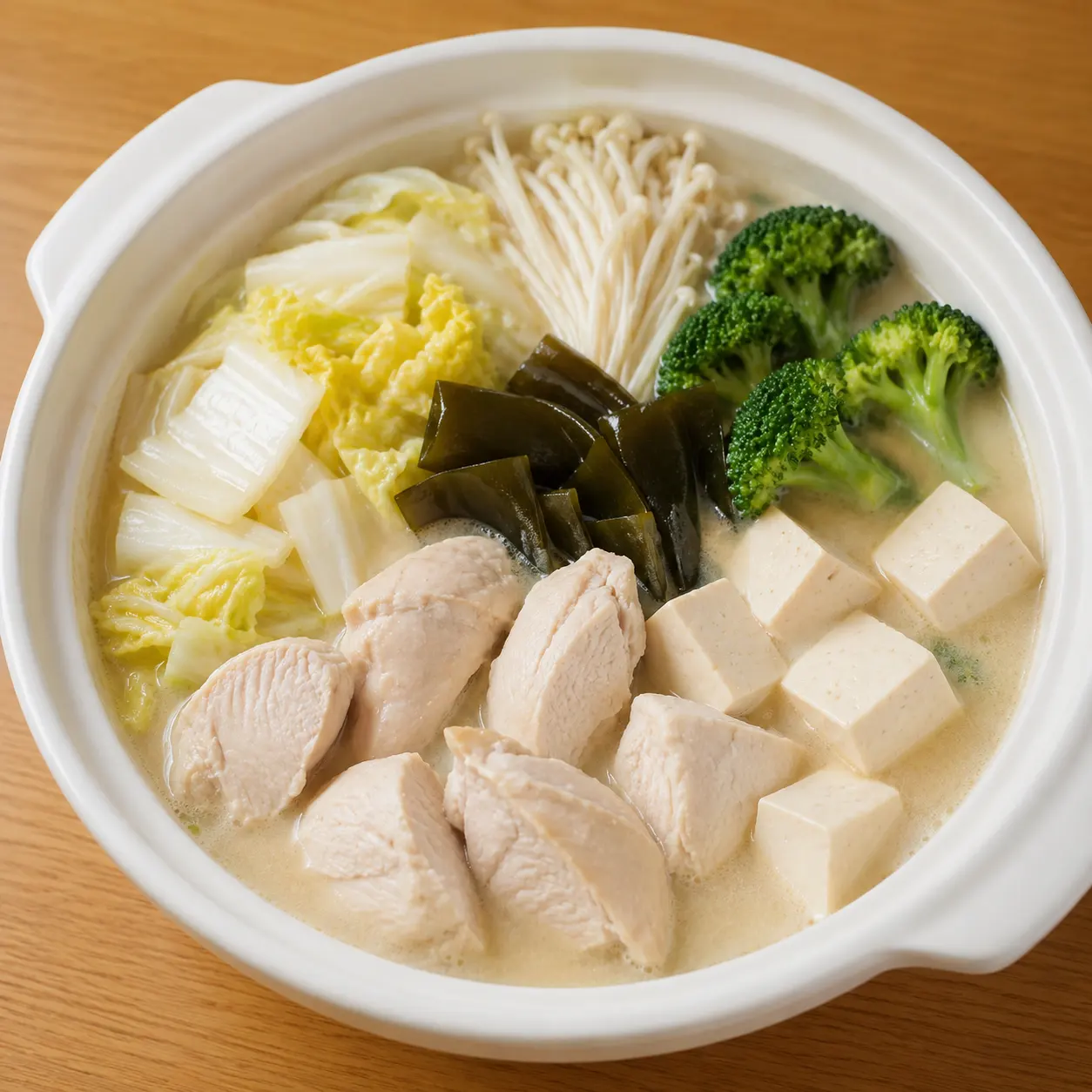 味噌昆布豆漿白滷雞肉鍋