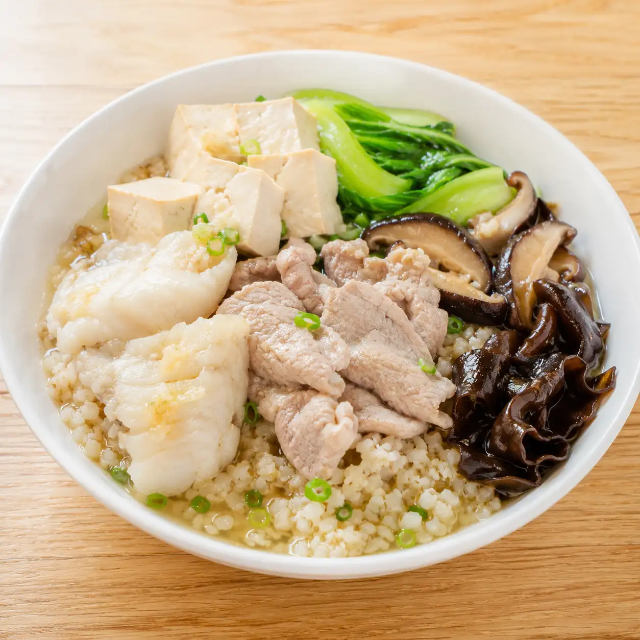 味噌昆布花椰米海陸肉菜碗