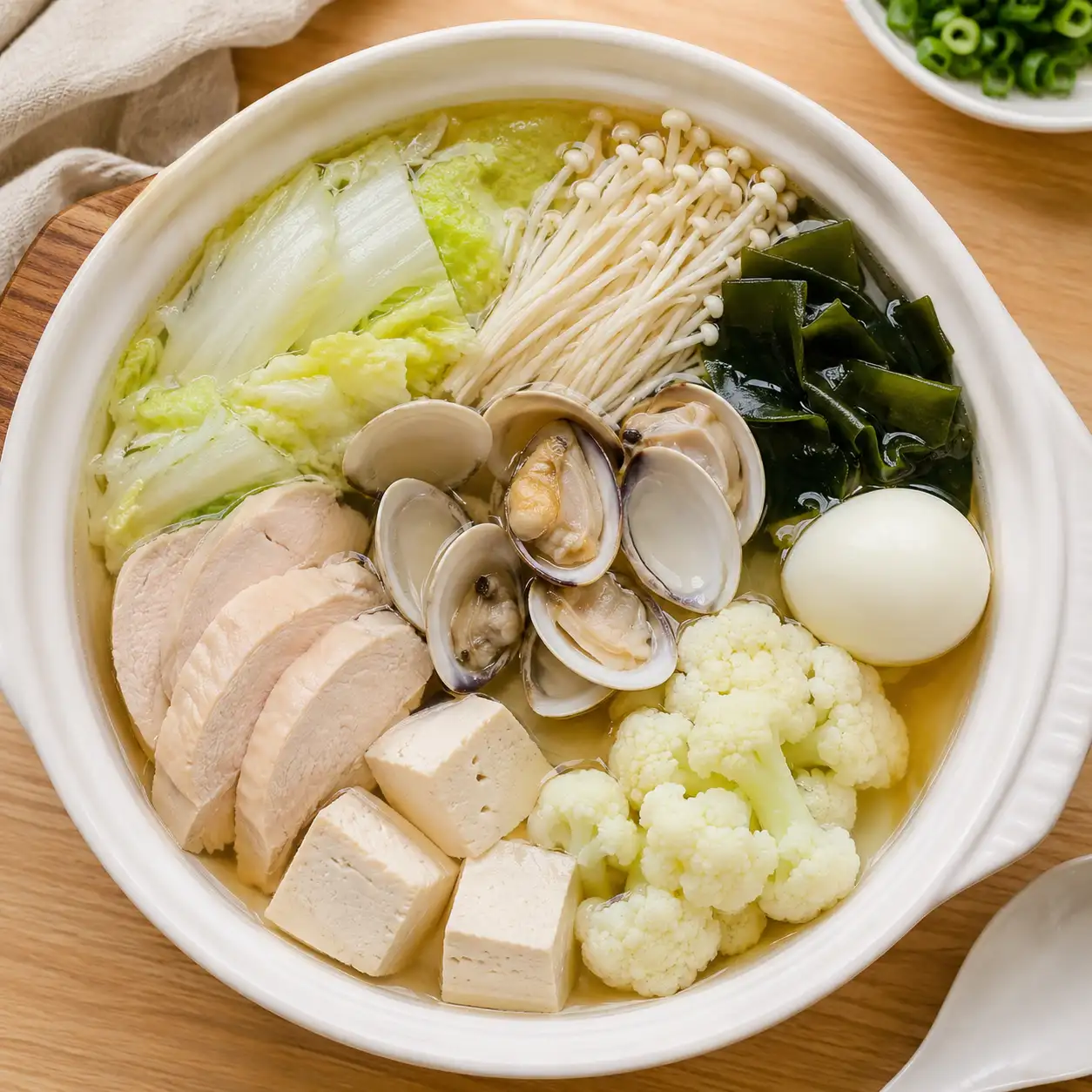 昆布蛤蜊海陸完整滷味鍋