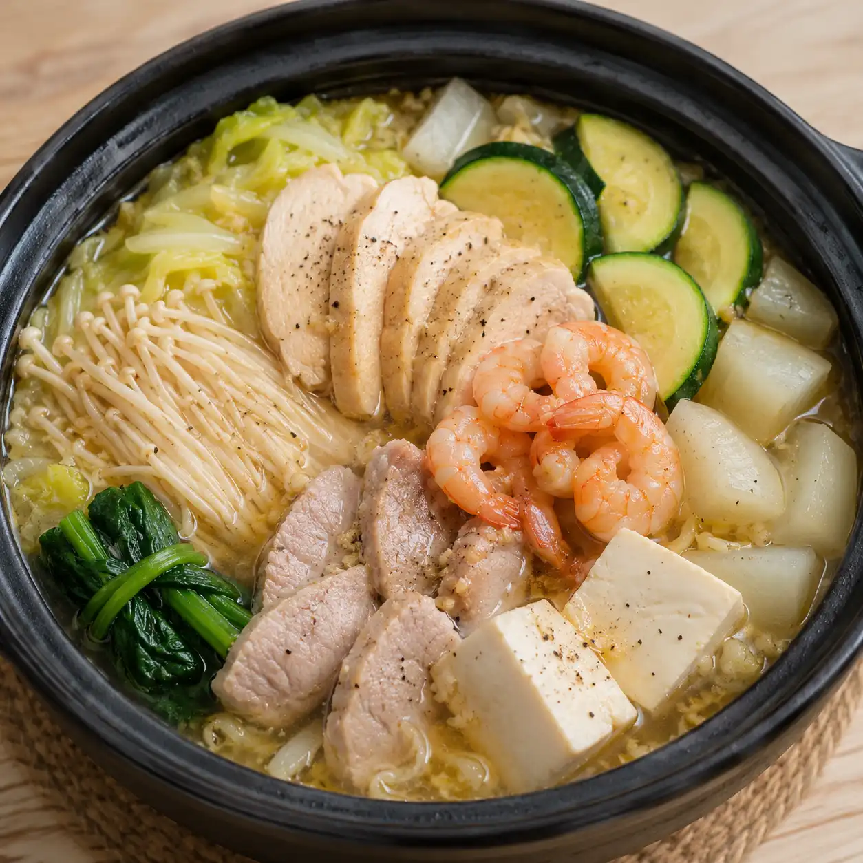 一鍋完整海陸滷味總匯餐