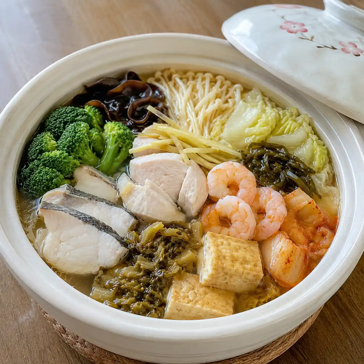 酸菜泡菜海味總匯滷鍋