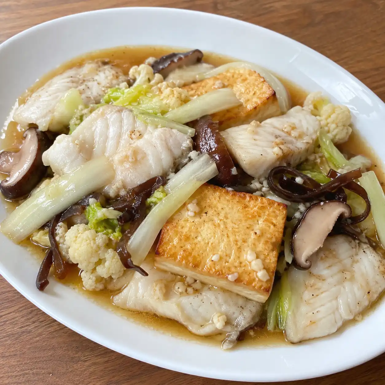 烏醋椒麻魚片豆腐溫冷滷