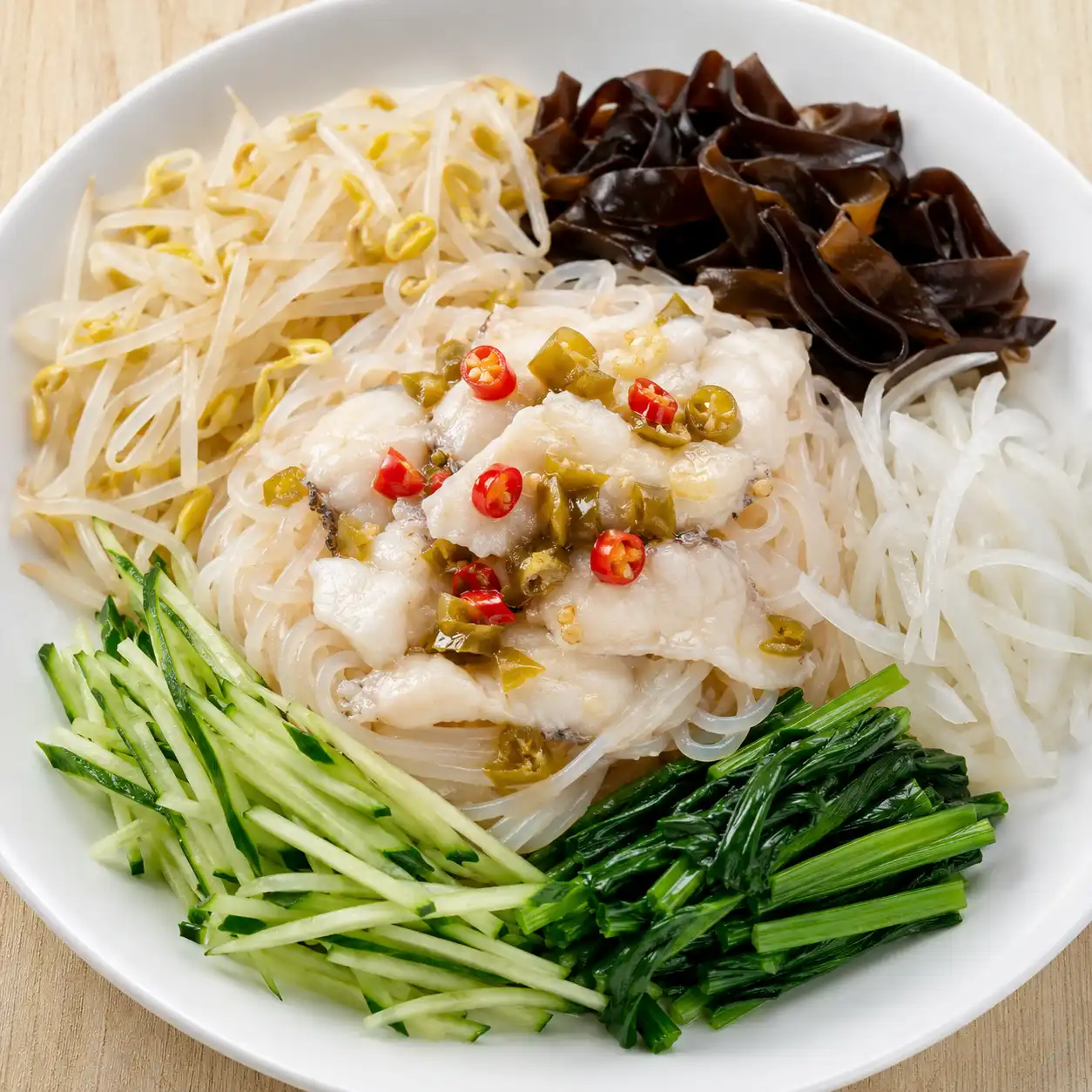 泡椒魚片蒟蒻拌麵