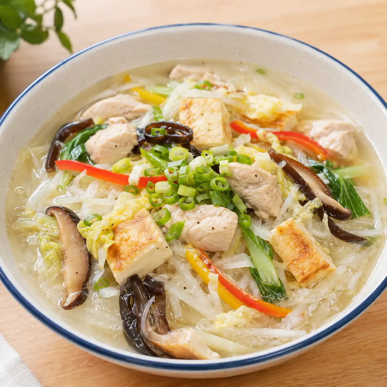 白胡椒雞肉白蘿蔔絲湯麵
