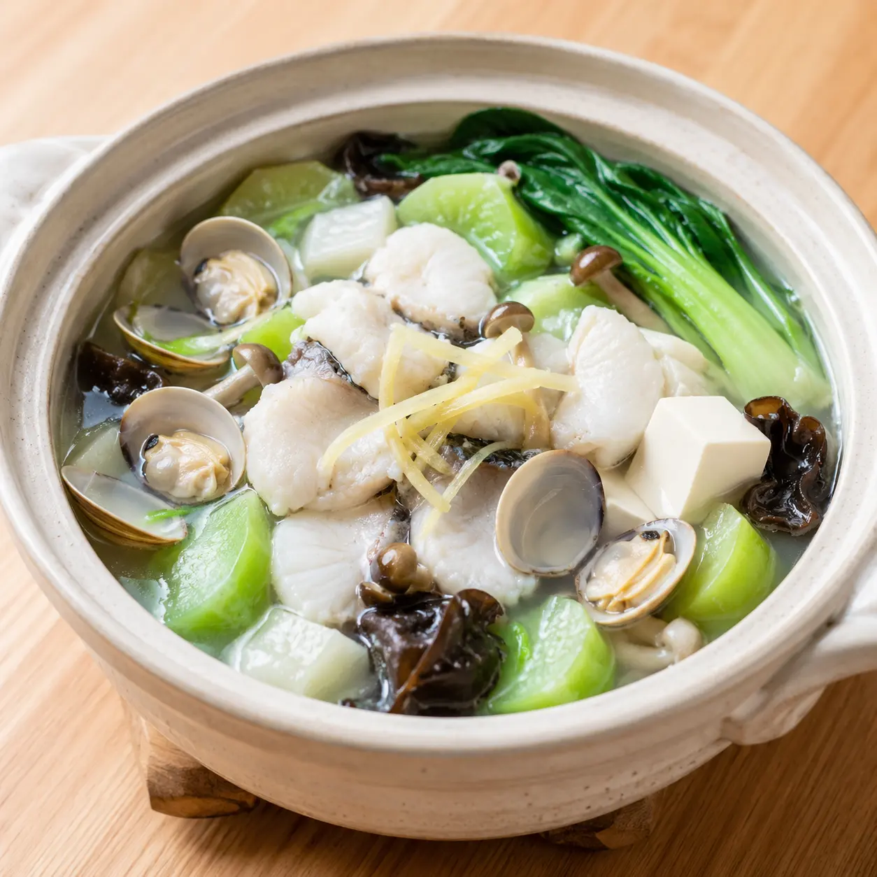 絲瓜魚片鮮湯鍋