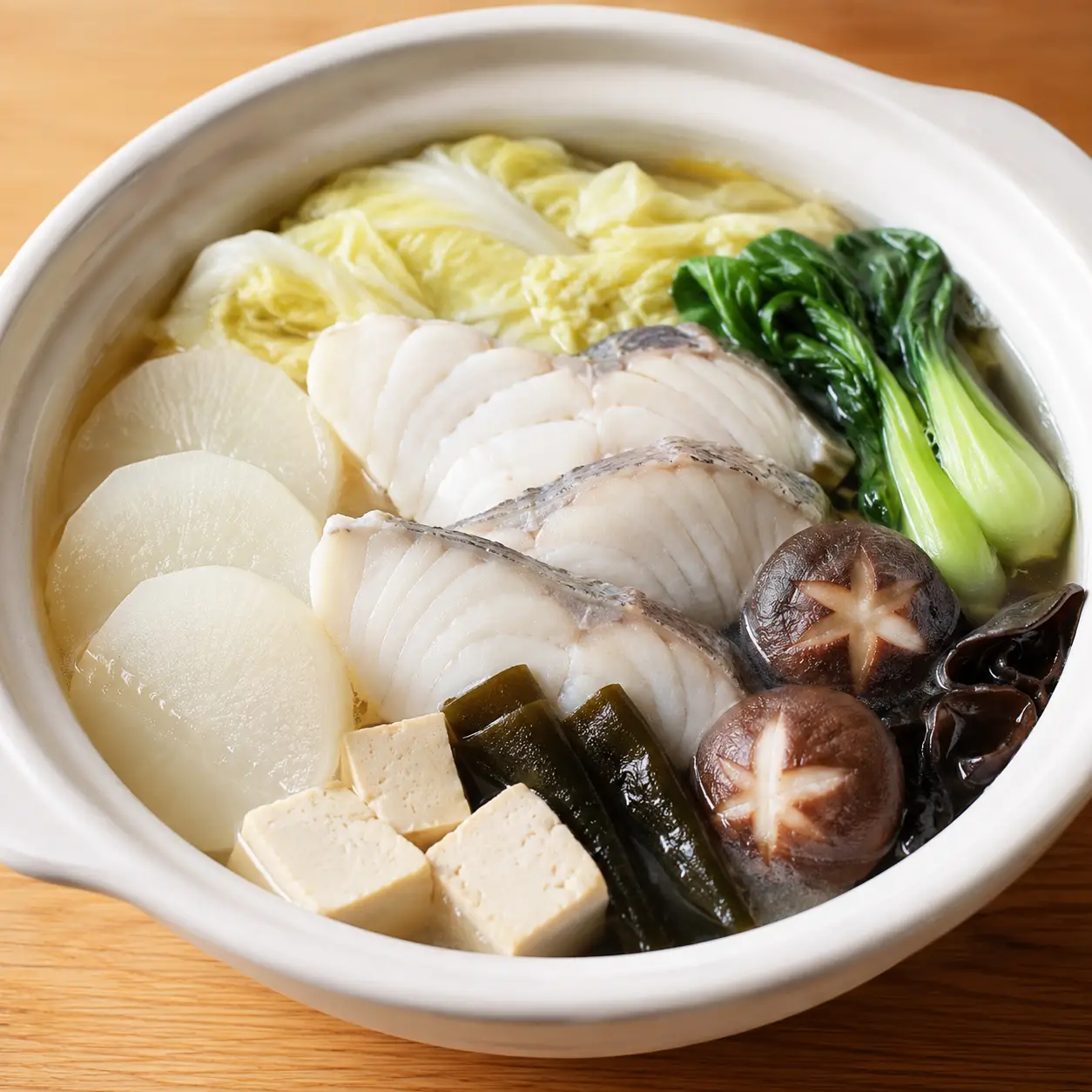 白蘿蔔昆布魚片關東煮鍋