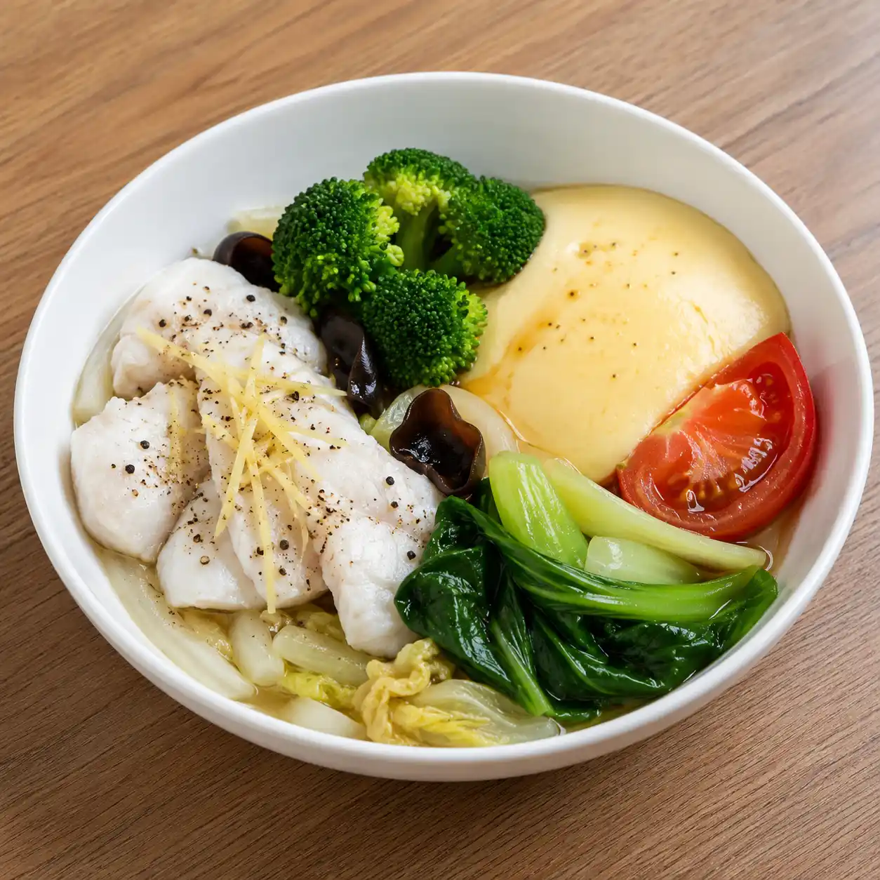 五色蔬菜魚片電鍋餐