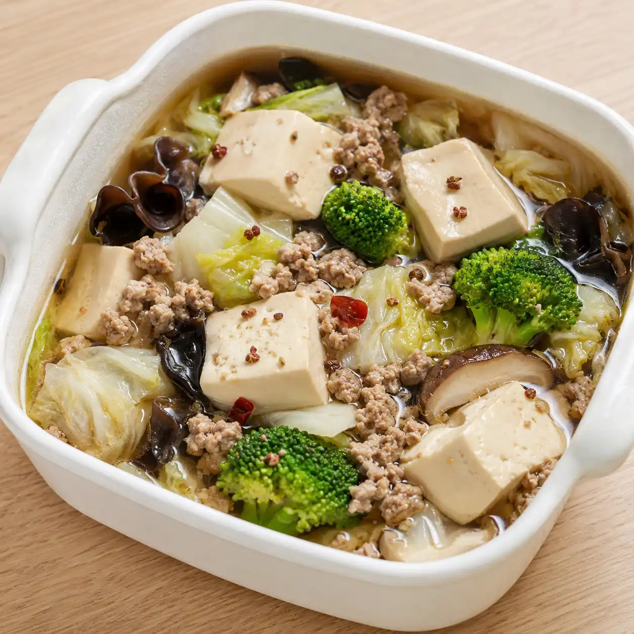 麻辣昆布豆腐肉末清滷鍋