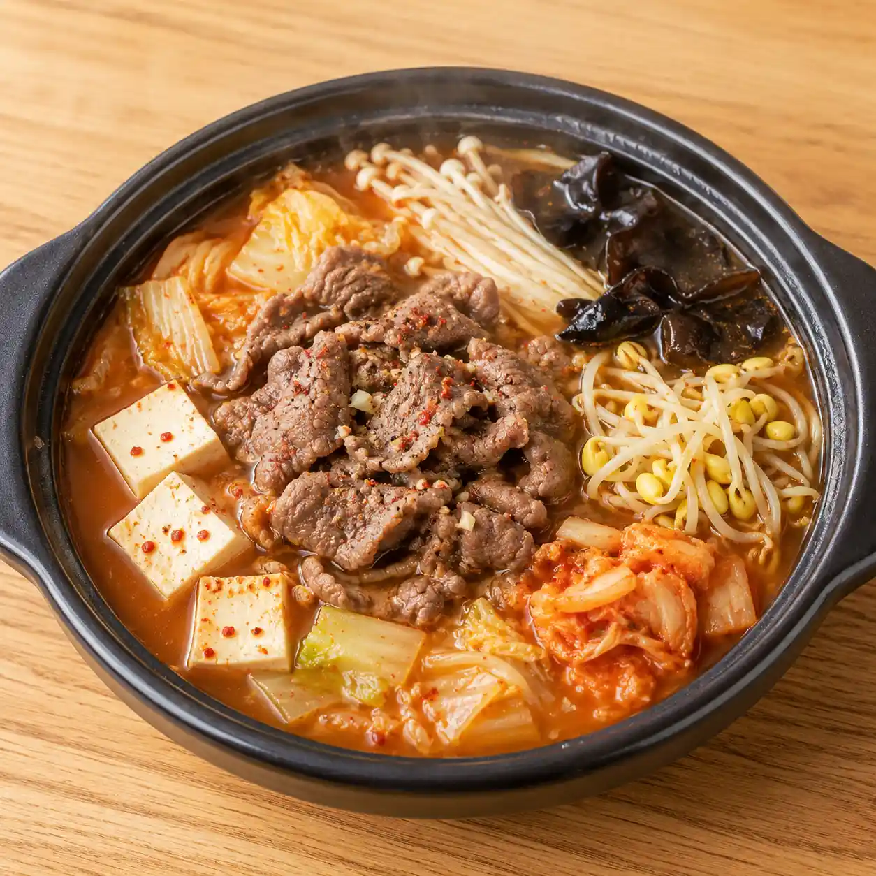 泡菜麻辣牛肉豆芽鍋