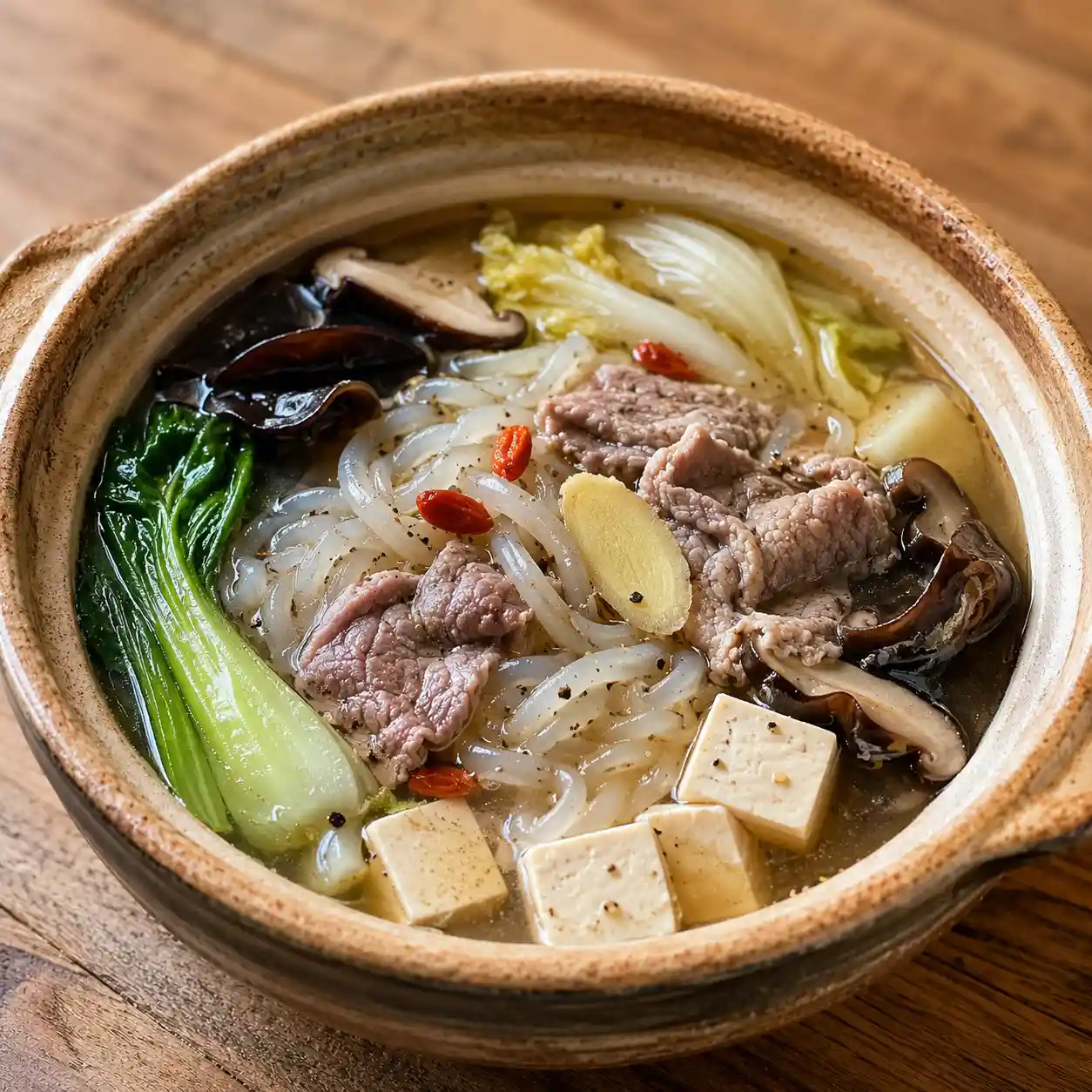 藥膳胡椒麻辣牛肉蒟蒻麵