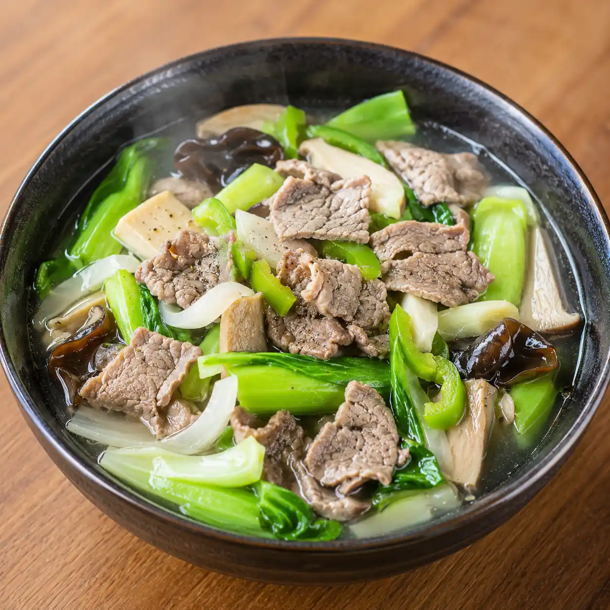 孜然牛肉青江清燉燙