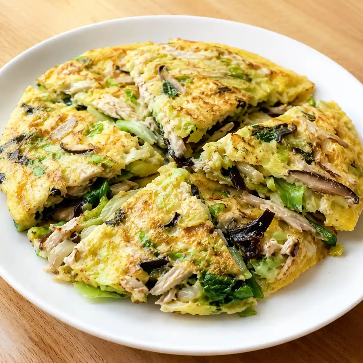 雞胸蔬菜蛋餅無粉版