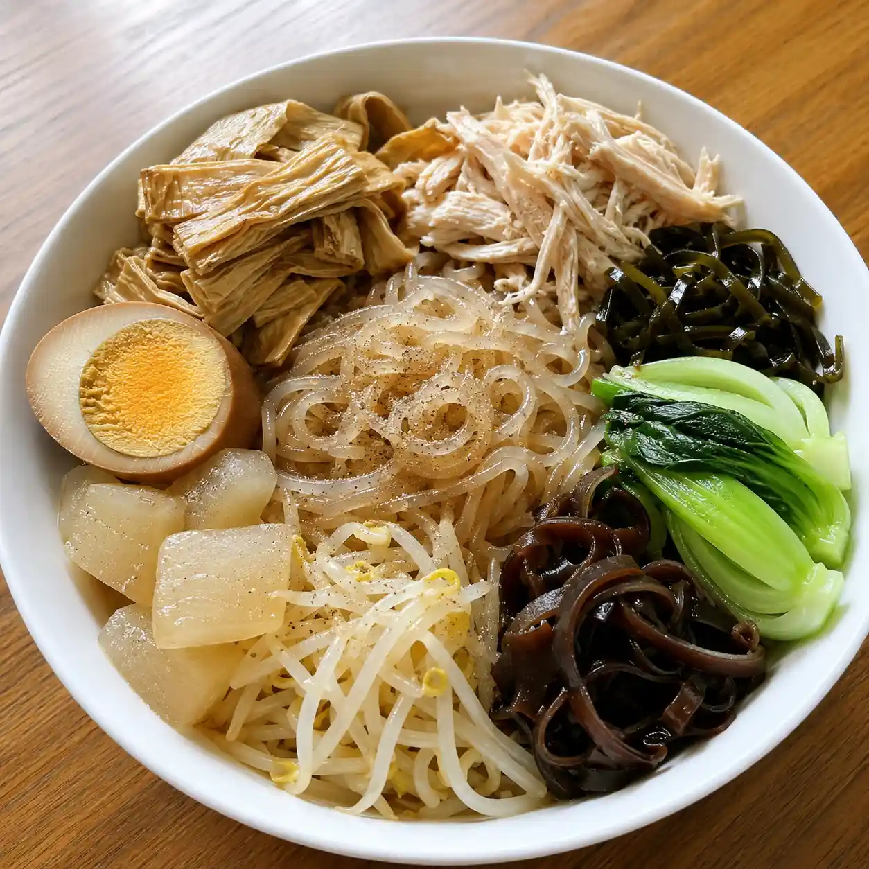 滷味乾拌麵風豆皮蒟蒻碗