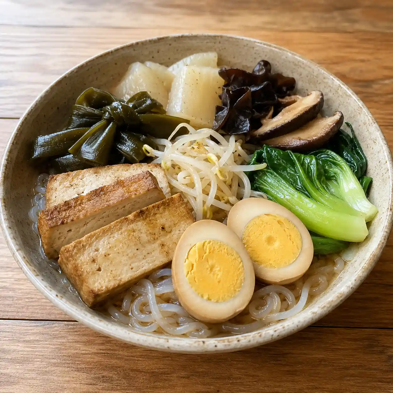 素滷味麵攤風豆腐海帶蒟蒻麵