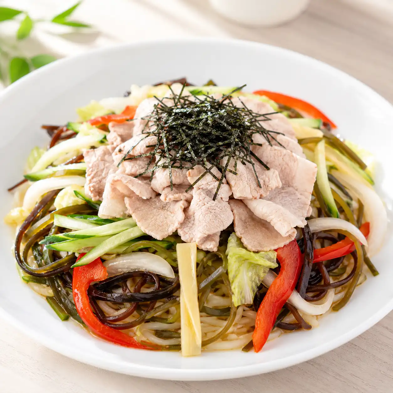 烏醋里肌紫菜昆布冷拌麵