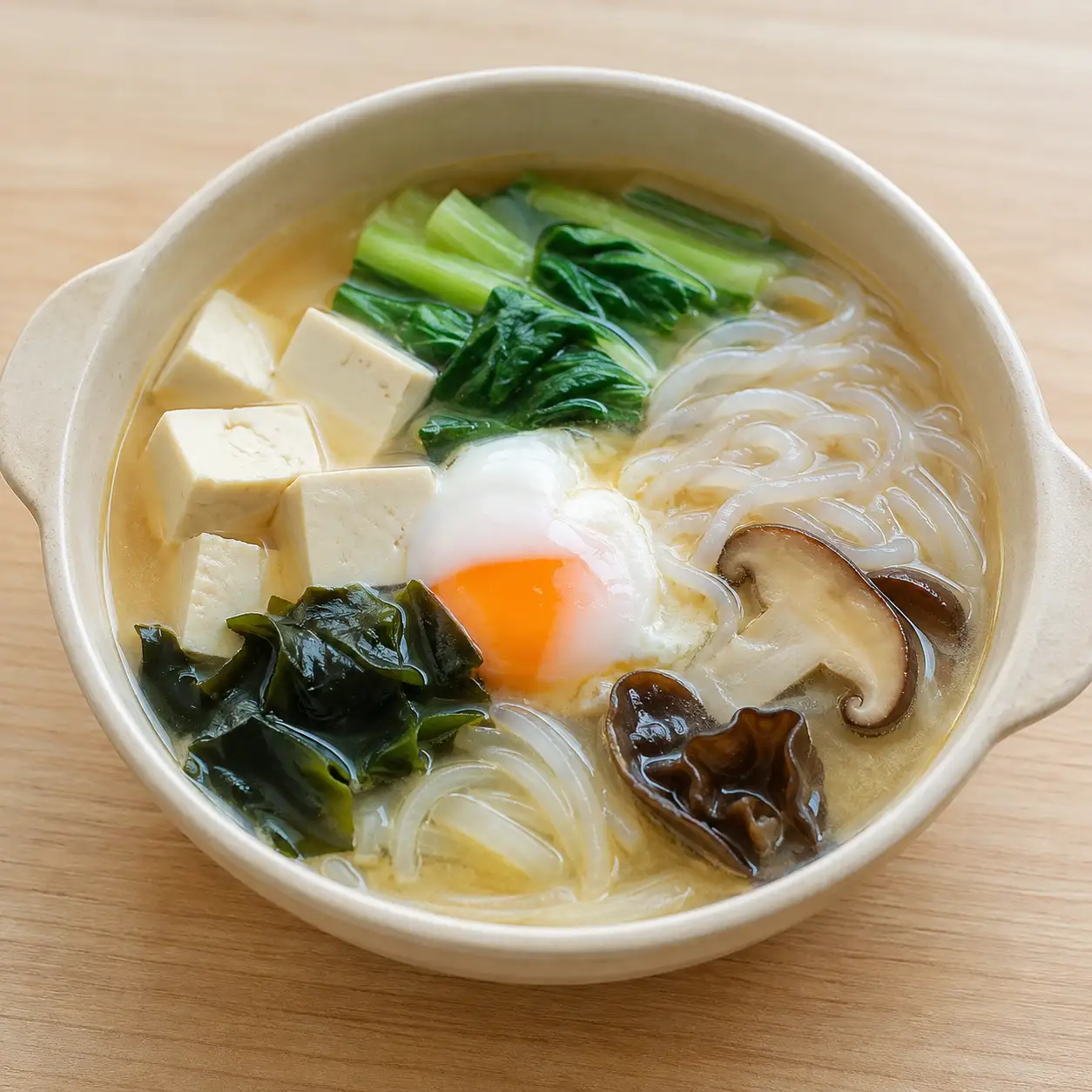 豆腐味噌蒟蒻湯麵