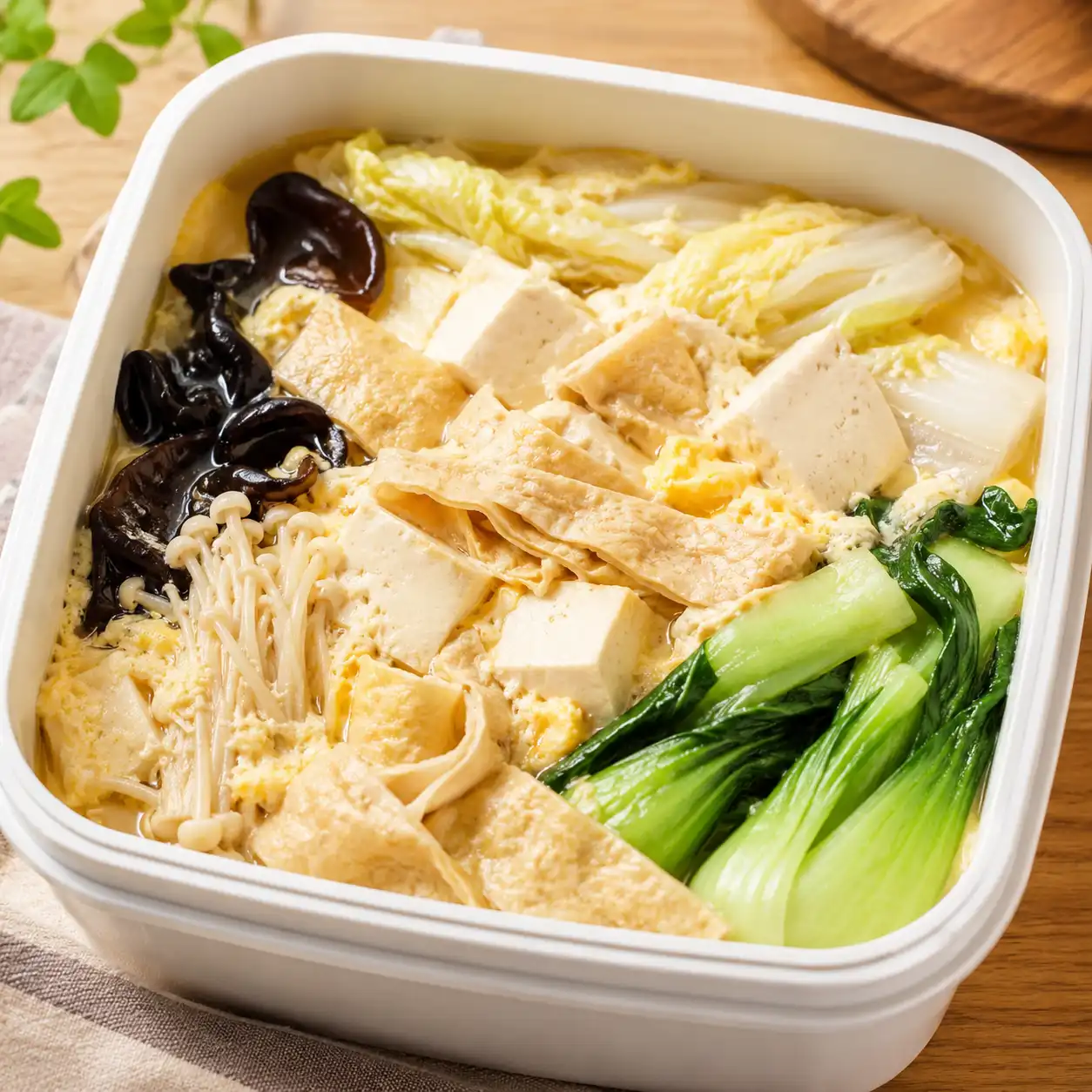 電鍋豆皮豆腐高蛋白盒