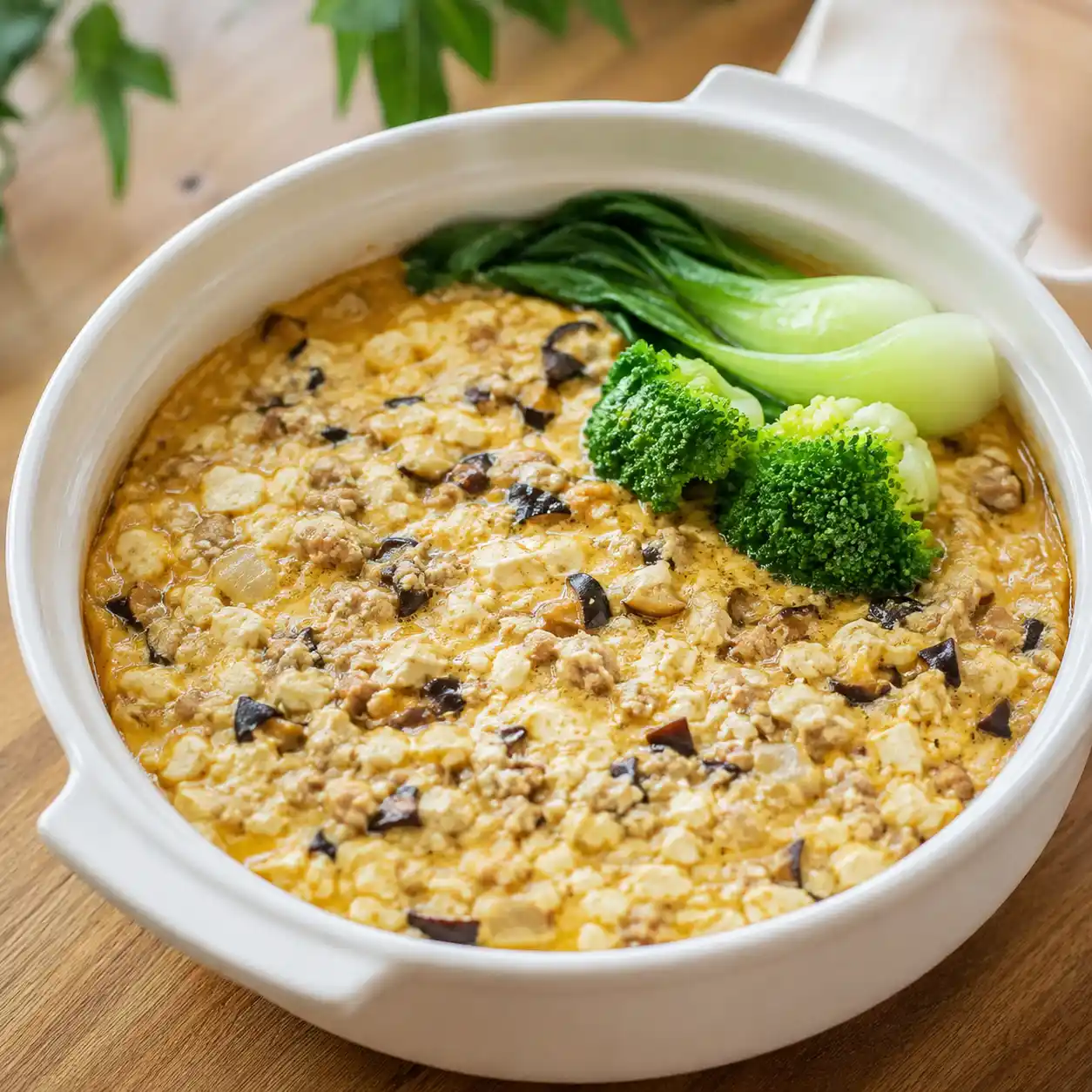 蒜香咖哩豆腐瘦肉盅
