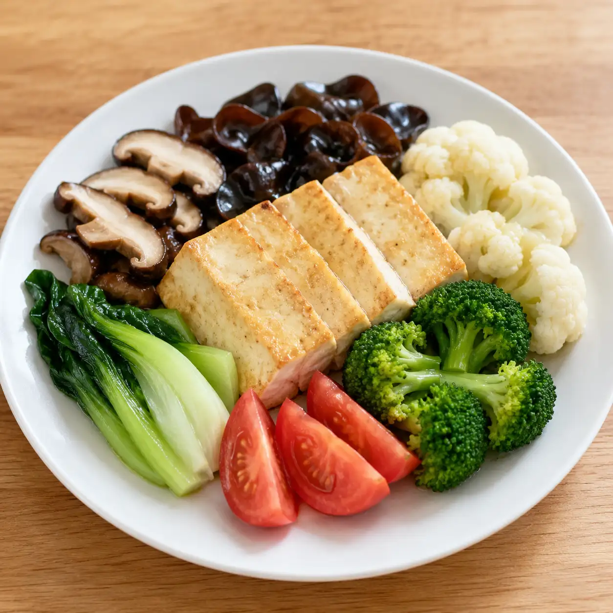 低鹽麴豆腐花椰盤