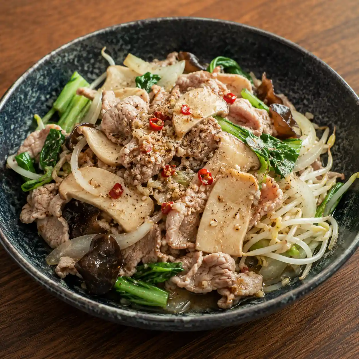 花椒牛肉菇耳便當