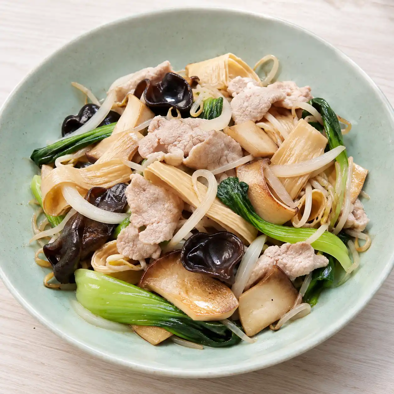 五香菇耳瘦肉豆皮冷拌