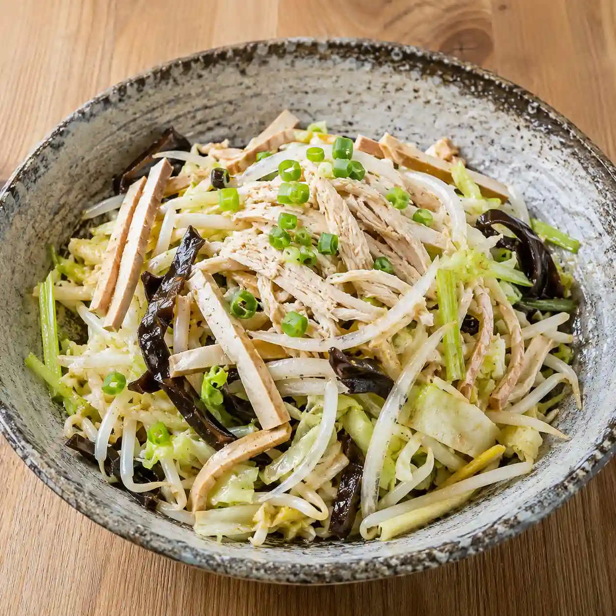 椒麻豆干雞胸高纖冷拌