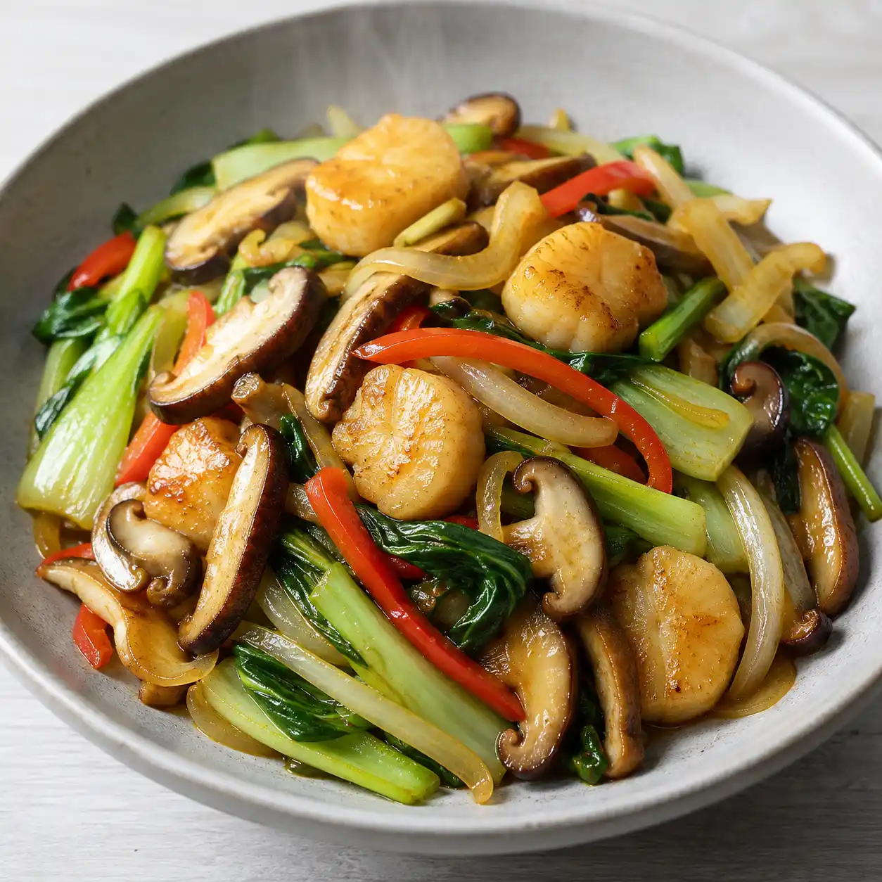 香菇干貝小炒