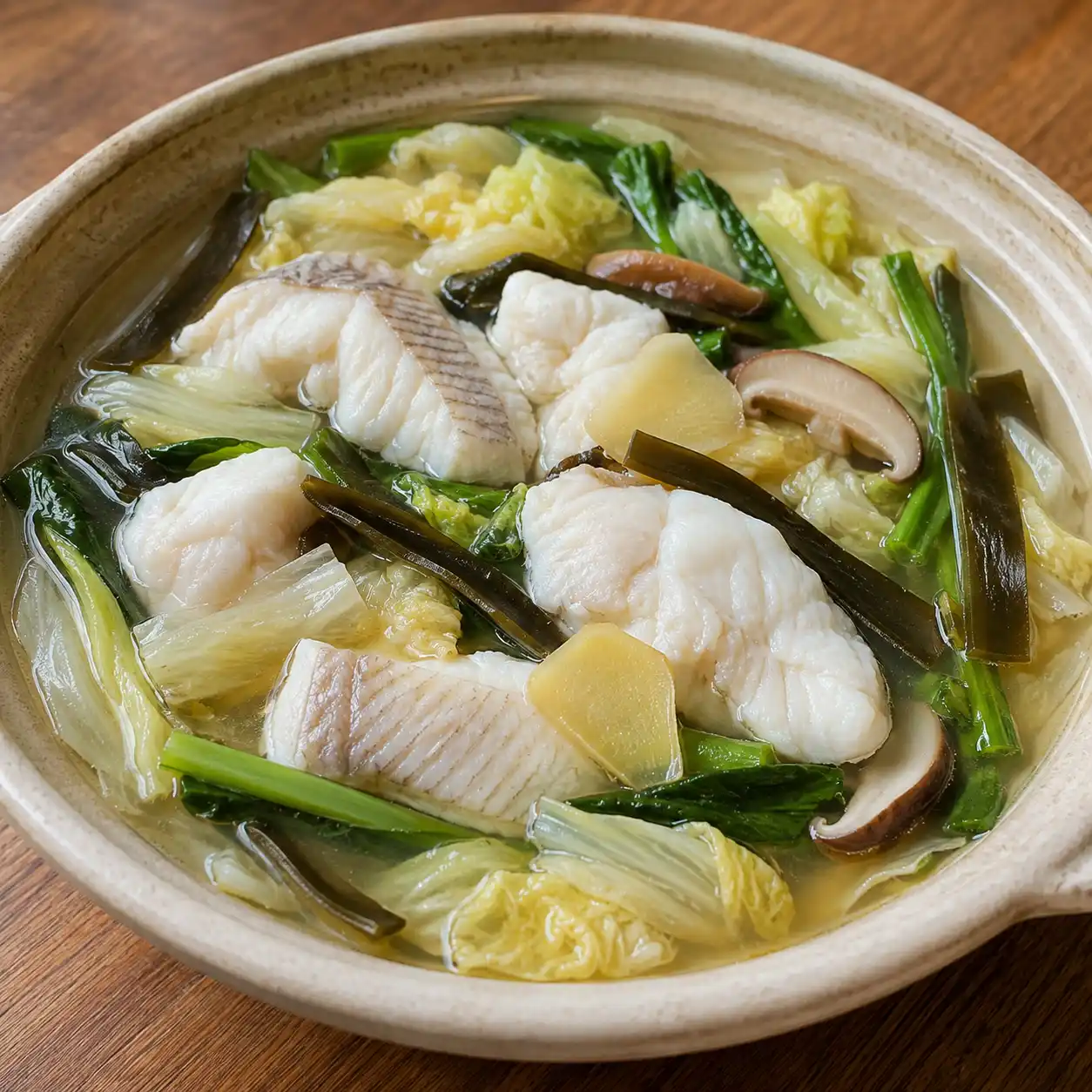昆布鯛魚燴大白菜