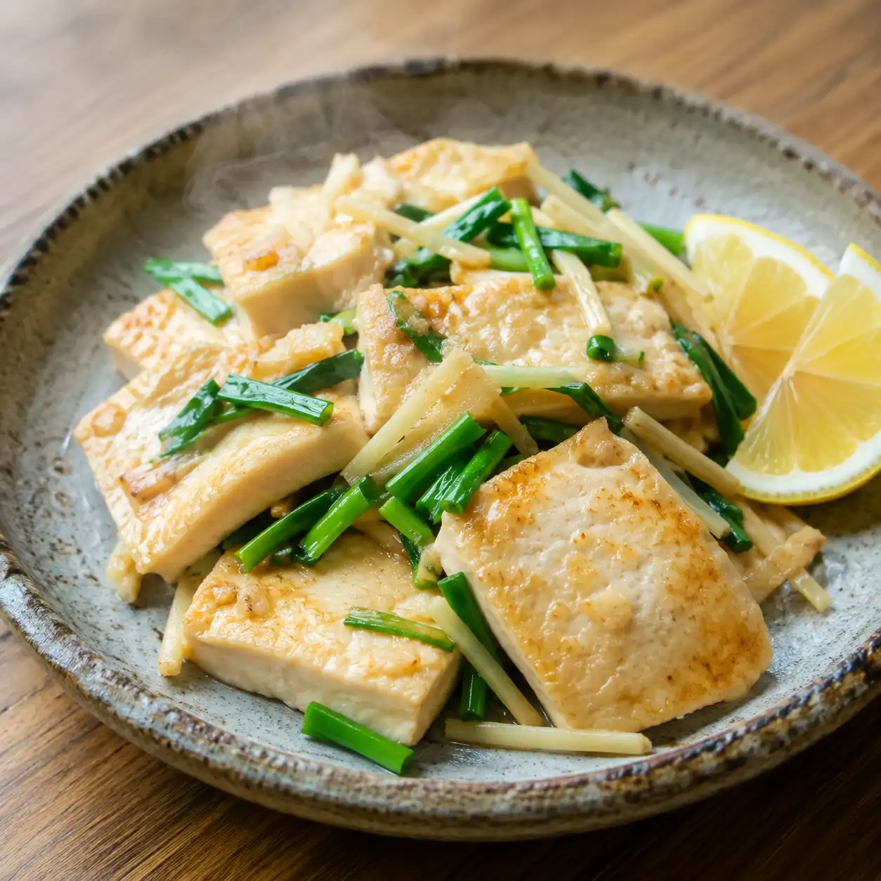 味噌嫩豆腐薄煎