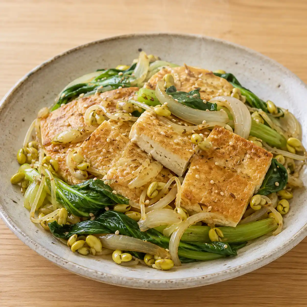 嫩豆腐黃豆芽香煎盒