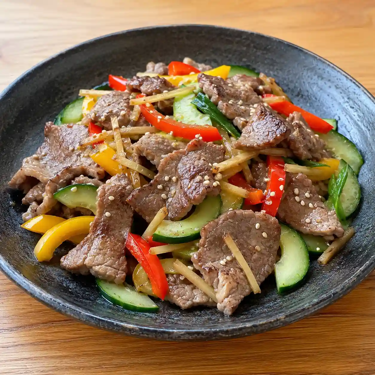梅香香煎羊肉片