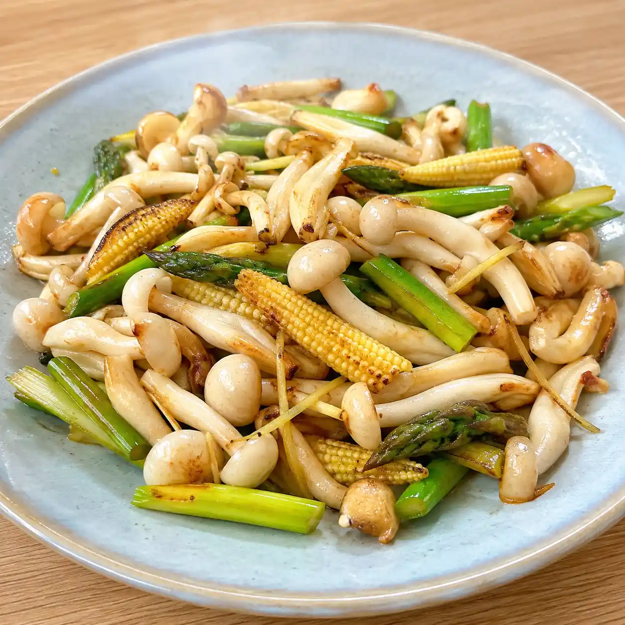 梅香氣炸白精靈菇